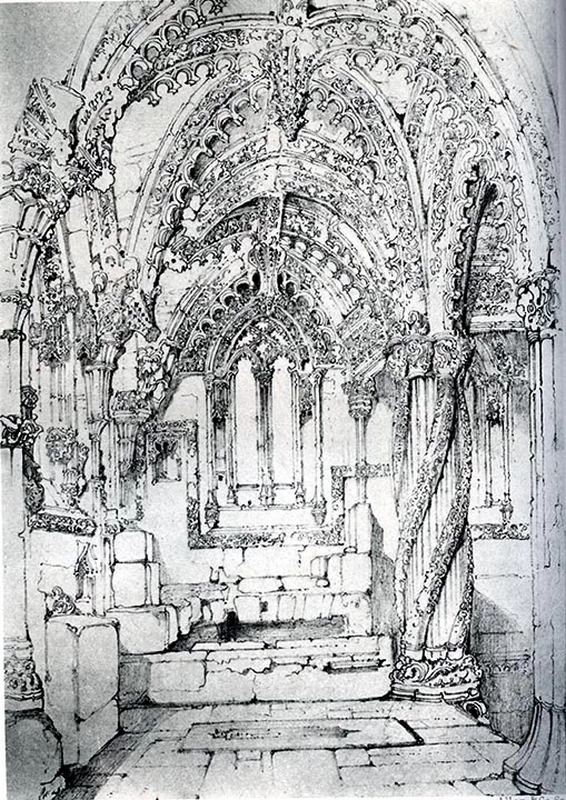 Cappella Roslin, 1838 1